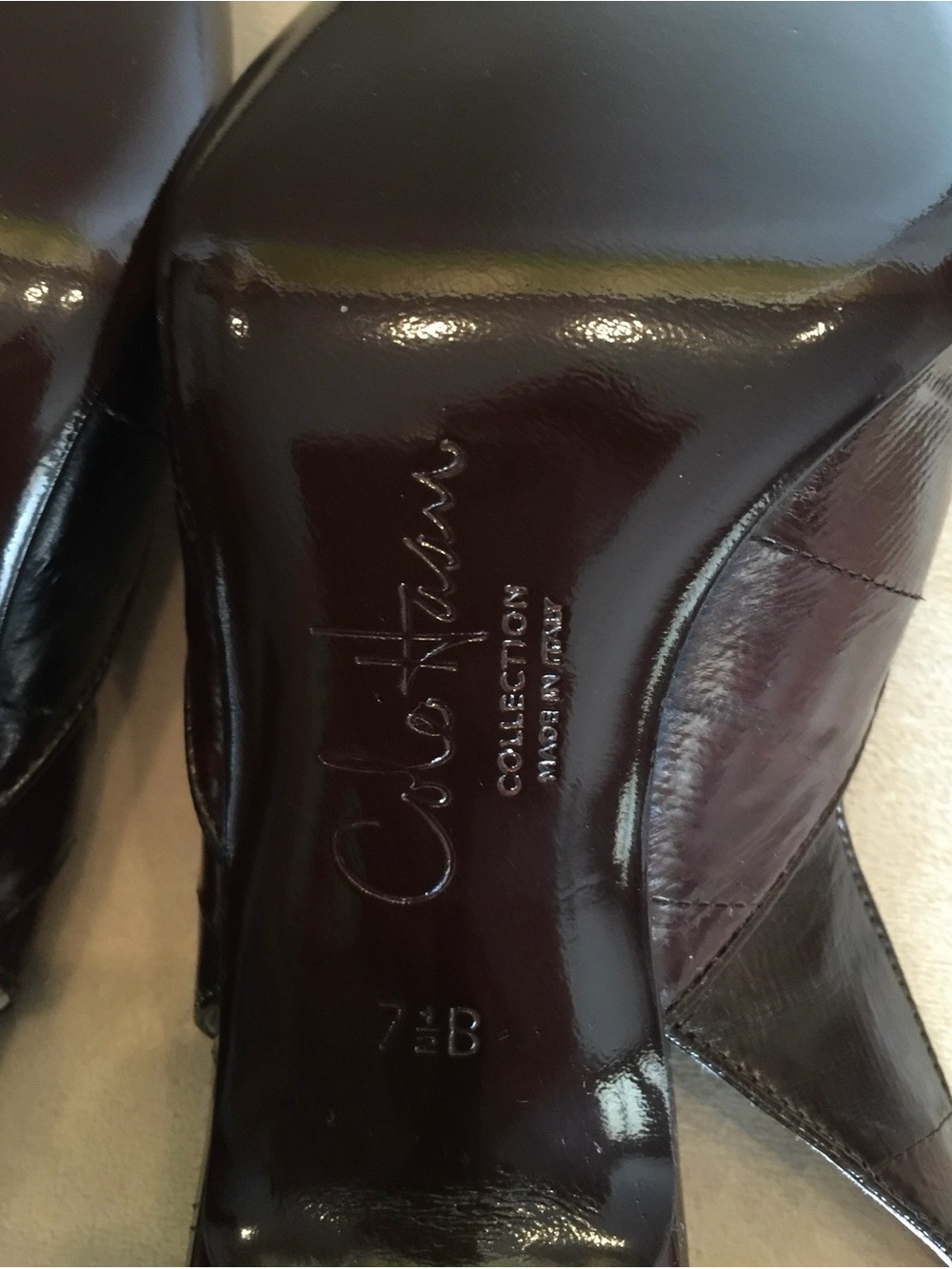 Cole Haan Chantel sling eelskin-NWB-size 7.5B - Picture 7 of 10